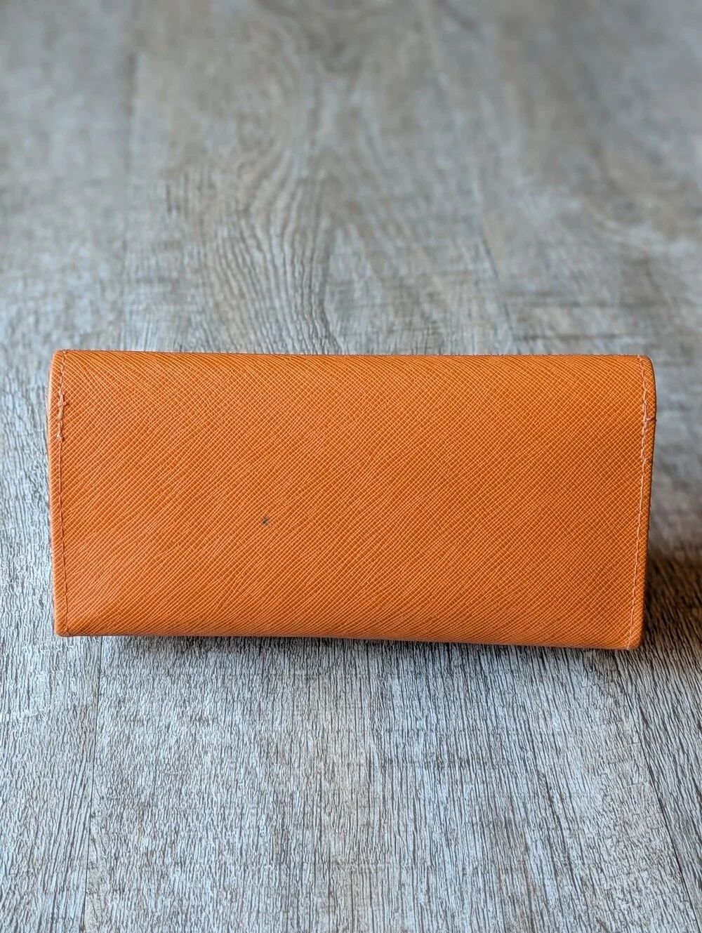 Tory Burch Saffiano Leather Camel Tan Sunglasses Case
